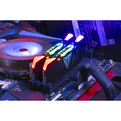 Patriot 16GB Viper RGB DDR4 4000 MHz UDIMM Memory Kit (2 x 8GB, Black)