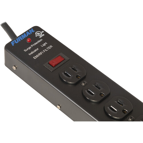 Furman Pro Plug 6-Outlet Power Strip with Surge Protection