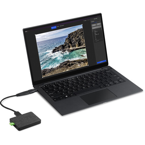 Seagate 1TB Ultra Touch USB 3.0 External SSD (Black)