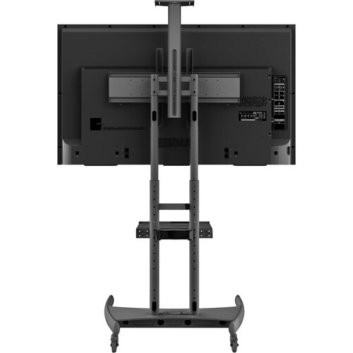 Kanto Living Mobile TV Cart with Adjustable Shelf for 50 to 82