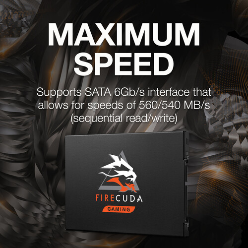Seagate 4TB FireCuda 120 SATA III 2.5" Internal SSD