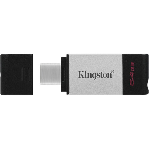 Kingston 64GB DataTraveler 80 USB 3.2 Gen 1 Type-C Flash Drive