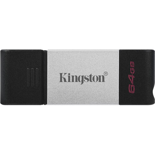 Kingston 64GB DataTraveler 80 USB 3.2 Gen 1 Type-C Flash Drive
