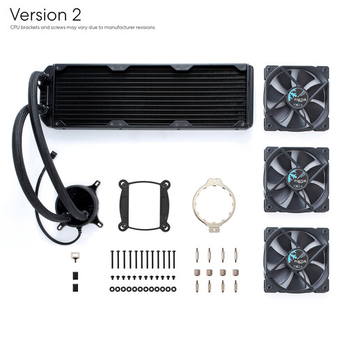 Fractal Design Celsius S36 Liquid CPU Cooler (Blackout)