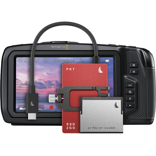 Angelbird 1.512TB Match Pack for Blackmagic Pocket Cinema Camera 6K (Red)