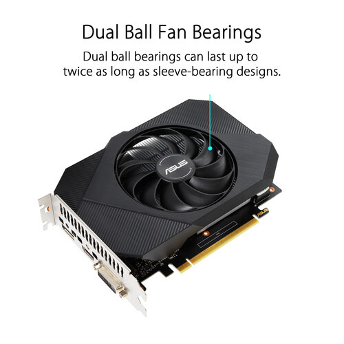 ASUS Phoenix GeForce GTX 1650 OC Edition Graphics Card