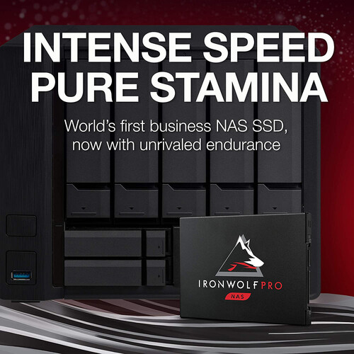 Seagate 480GB IronWolf Pro 125 SATA III 2.5