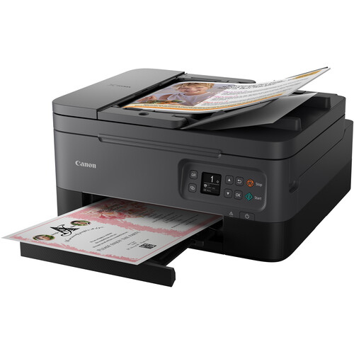 Canon PIXMA TR7020 Wireless Inkjet All-in-One Printer (Black)