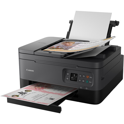 Canon PIXMA TR7020 Wireless Inkjet All-in-One Printer (Black)