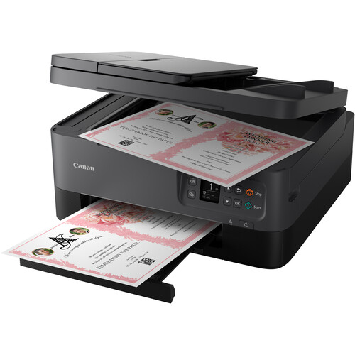Canon PIXMA TR7020 Wireless Inkjet All-in-One Printer (Black)