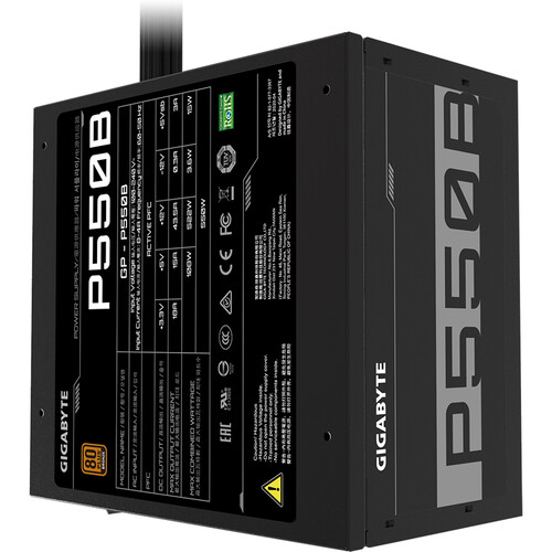 Gigabyte GP-P550B 550W 80 PLUS Bronze Power Supply