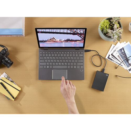 Seagate 1TB One Touch USB 3.2 Gen 1 External Hard Drive (Black)