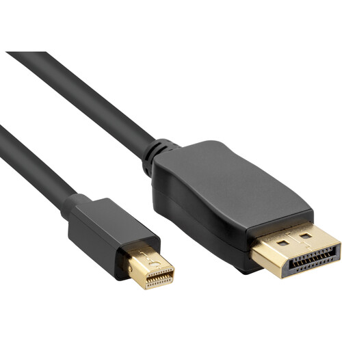 Pearstone Mini DisplayPort to DisplayPort 1.2a Cable (15')
