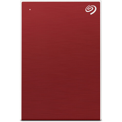 Seagate 4TB One Touch USB 3.2 Gen 1 External Hard Drive (Red)