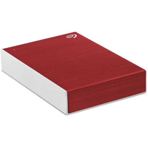 Seagate 4TB One Touch USB 3.2 Gen 1 External Hard Drive (Red)