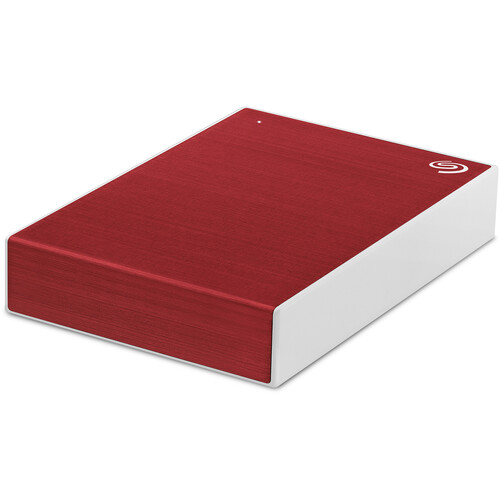 Seagate 5TB One Touch USB 3.2 Gen 1 External Hard Drive (Red)