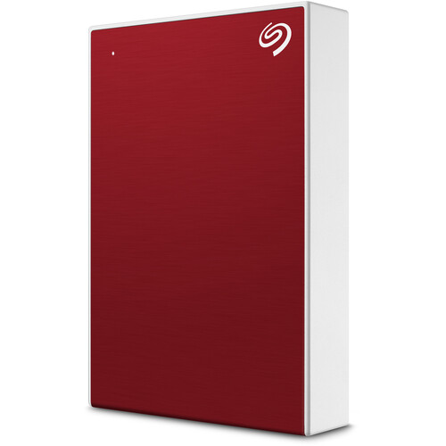 Seagate 4TB One Touch USB 3.2 Gen 1 External Hard Drive (Red)