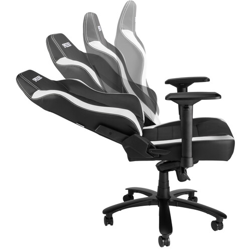 Spieltek 300 Series Gaming Chair (Black/White)