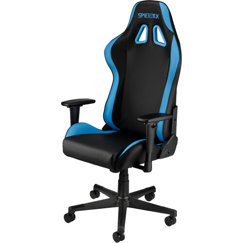 Spieltek 200 Series Gaming Chair (Black/Blue)