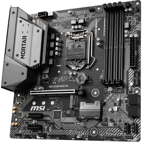 MSI MAG B365M MORTAR LGA 1151 Micro-ATX Motherboard