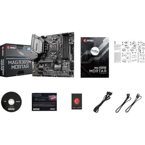 MSI MAG B365M MORTAR LGA 1151 Micro-ATX Motherboard