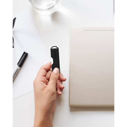 Lexar 64GB JumpDrive TwistTurn2 USB Flash Drive (Black)