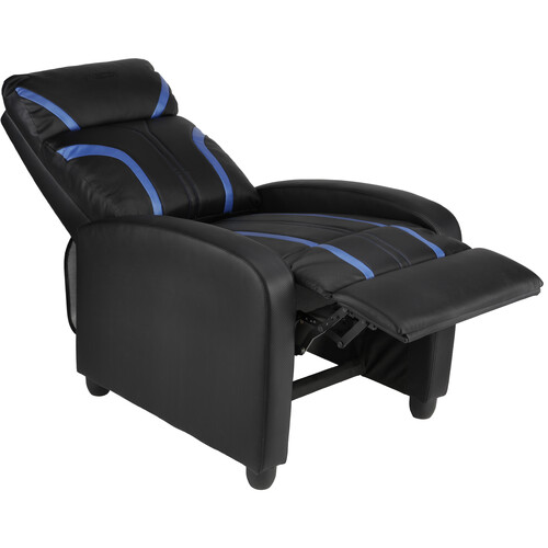 Spieltek RL Gaming Recliner (Black/Blue)
