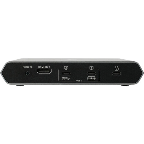 IOGEAR Access Pro 2-Port USB Type-C KVM Switch with Power Adapter Kit