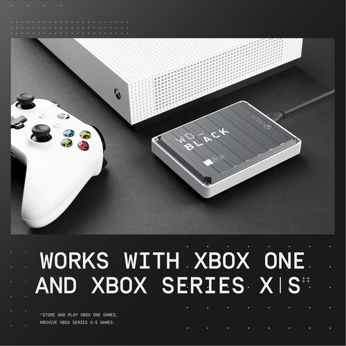 WD 2TB WD_BLACK P10 Game Drive for Xbox One