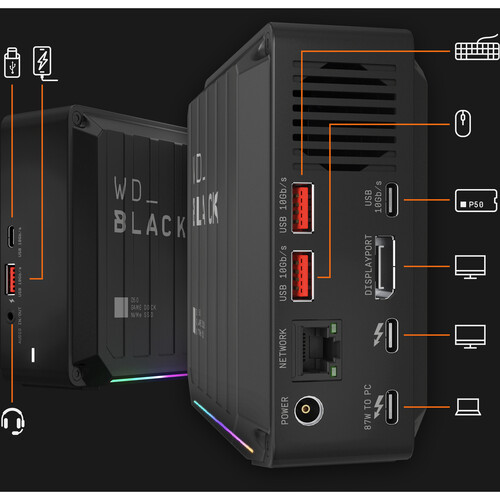 WD 1TB WD_BLACK D50 Game Dock NVMe SSD