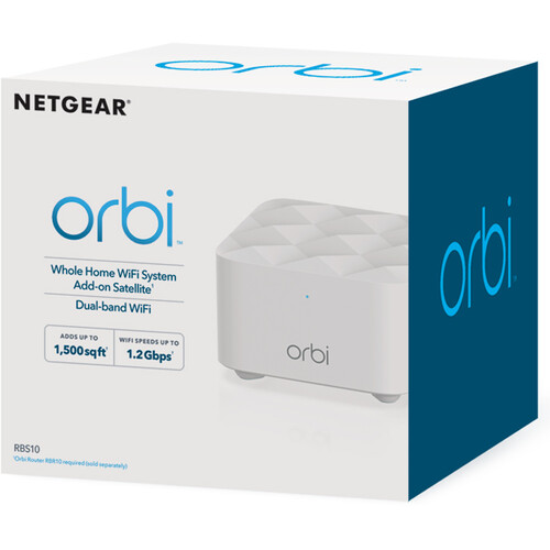 Netgear Orbi AC1200 Wireless Dual-Band Mesh Wi-Fi Add-On Satellite