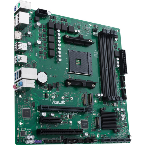 ASUS Pro B550M-C/CSM AM4 Micro-ATX Commercial Motherboard