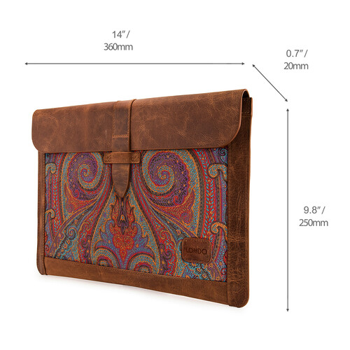 Londo Genuine Leather Sleeve for 13 and 13.3