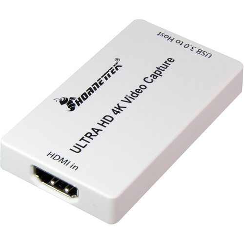 HornetTek True 4K UHD Input & Output Video Game Capture Device