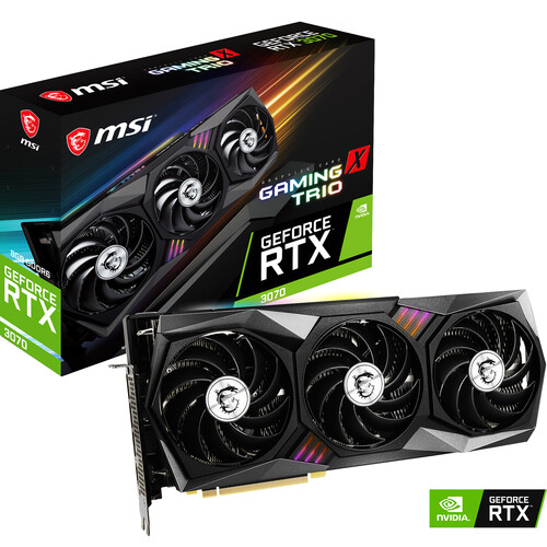 MSI GeForce RTX 3070 GAMING X TRIO Graphics Card