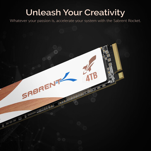 Sabrent 4TB Rocket Q4 PCIe 4.0 M.2 2280 Internal SSD