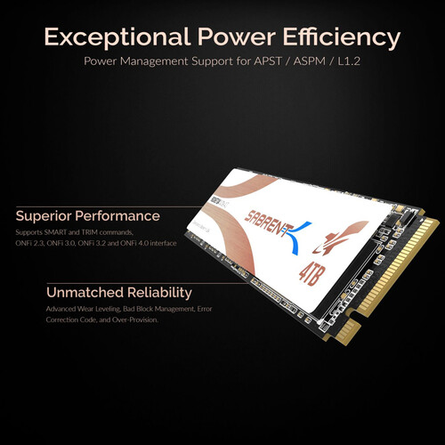 Sabrent 4TB Rocket Q4 PCIe 4.0 M.2 2280 Internal SSD