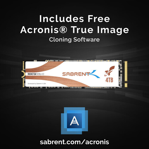 Sabrent 4TB Rocket Q4 PCIe 4.0 M.2 2280 Internal SSD