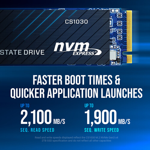PNY Technologies CS1030 500GB M.2 NVMe SSD