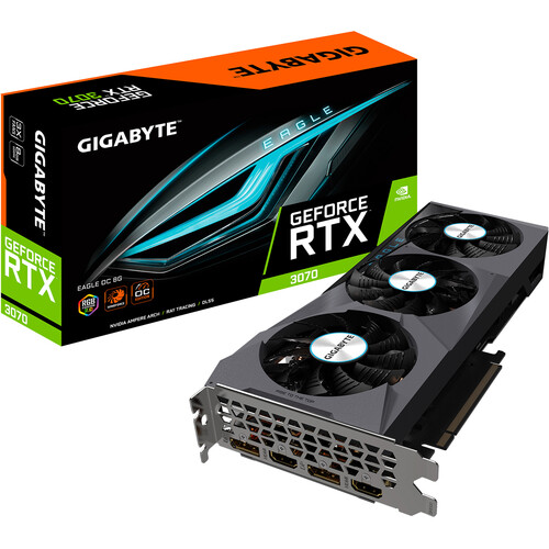 Gigabyte GeForce RTX 3070 EAGLE OC Graphics Card