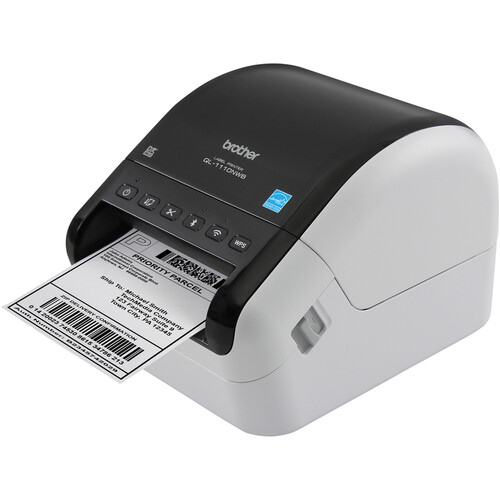 Brother QL-1110NWB Wide Format Professional Label Printer with Ethernet and Bluetooth
