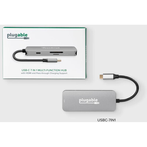 Plugable 7-in-1 USB Type-C Hub