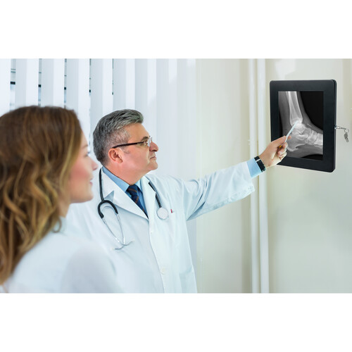 CTA Digital Locking Tablet Wall Mount (Black)