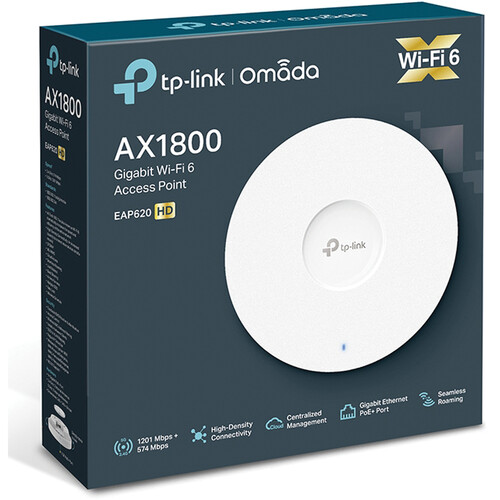 TP-Link EAP620 HD AX1800 Wireless Dual-Band Gigabit Access Point