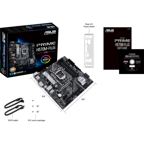 ASUS PRIME H570M-PLUS LGA 1200 Micro-ATX Commercial Motherboard
