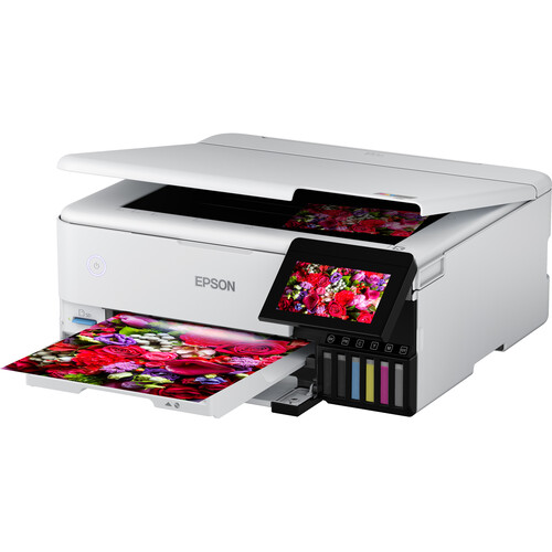 Epson EcoTank Photo ET-8500 Wireless Color All-in-One Supertank Printer