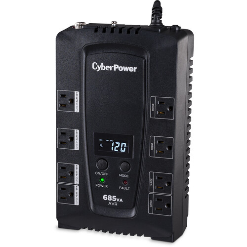 CyberPower CP685AVRLCD Intelligent LCD UPS (685VA)