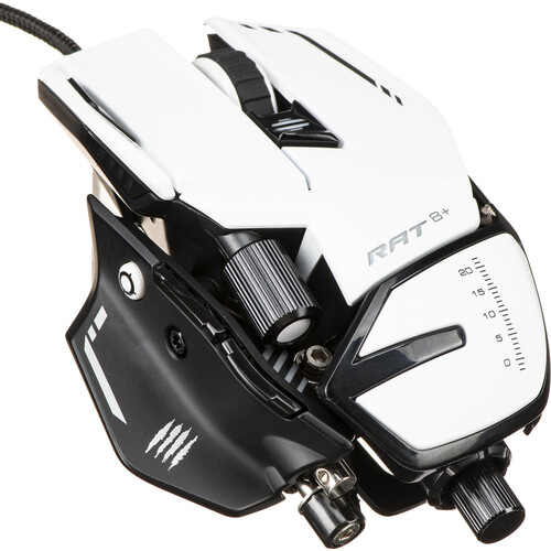 Verbatim Mad Catz R.A.T. 8+ Gaming Mouse (White)