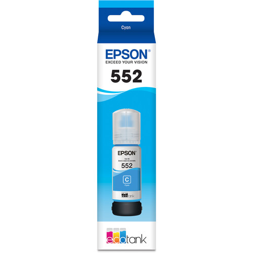 Epson Claria ET Premium T552 Cyan Ink Bottle (70mL)
