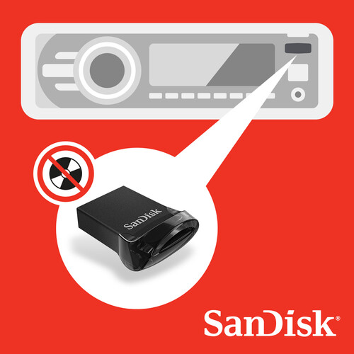 SanDisk 256GB Ultra Fit USB 3.1 Type-A Flash Drive